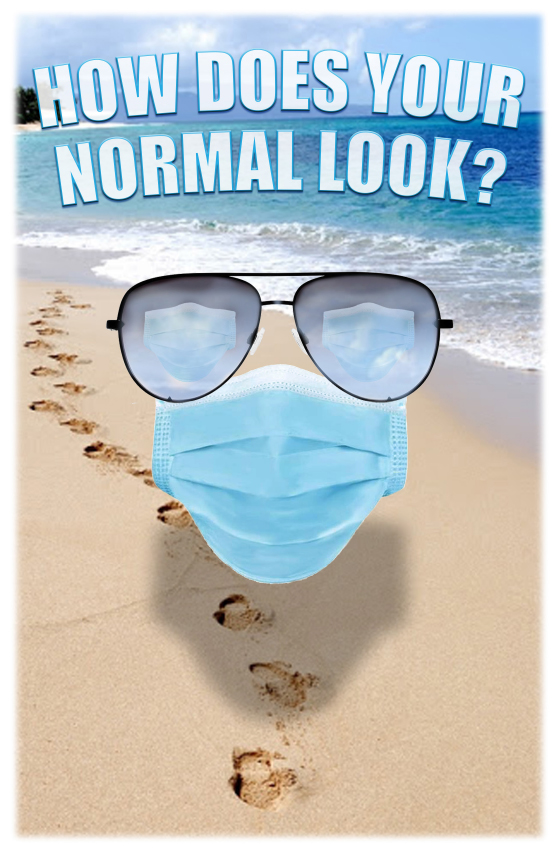 "Normal Look" Greeting Card with envelope. Free shipping included!